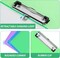 Plastic Clipboards, 30 Pack Clear Colored Clipboards, Low Profile Clip Board 12.5 x 9 Inch Standard Letter Size, Office Supplies Classroom
